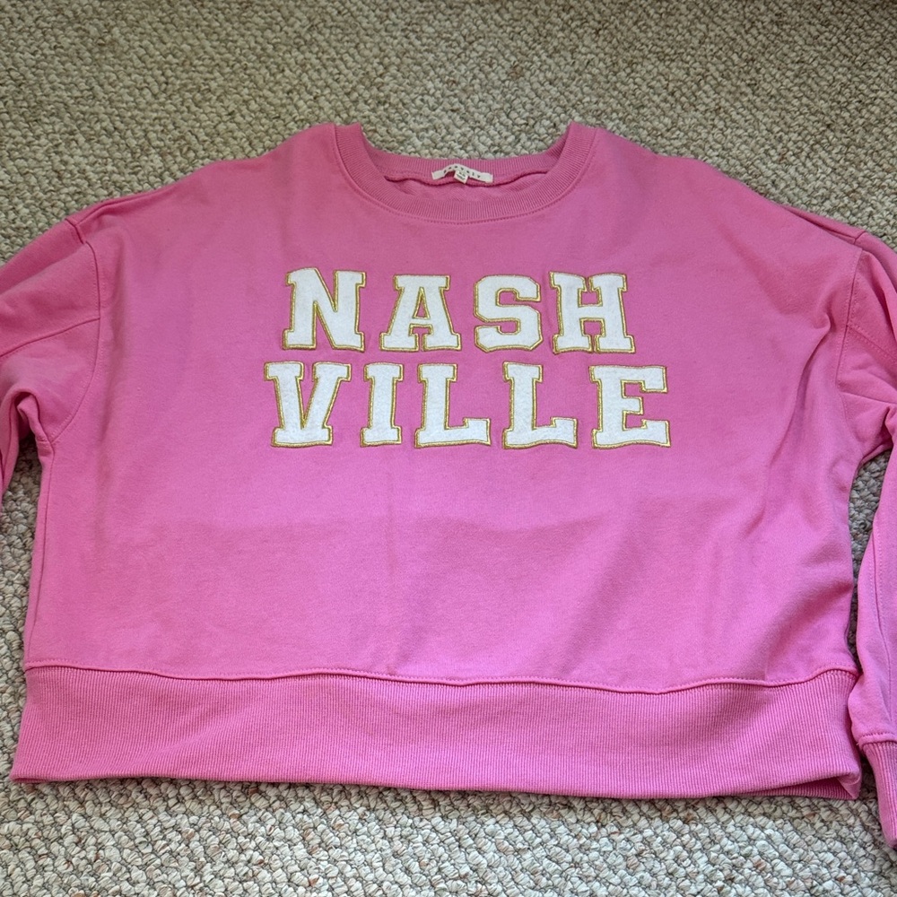 Pink Dry Goods Nashville Crewneck Size Xs